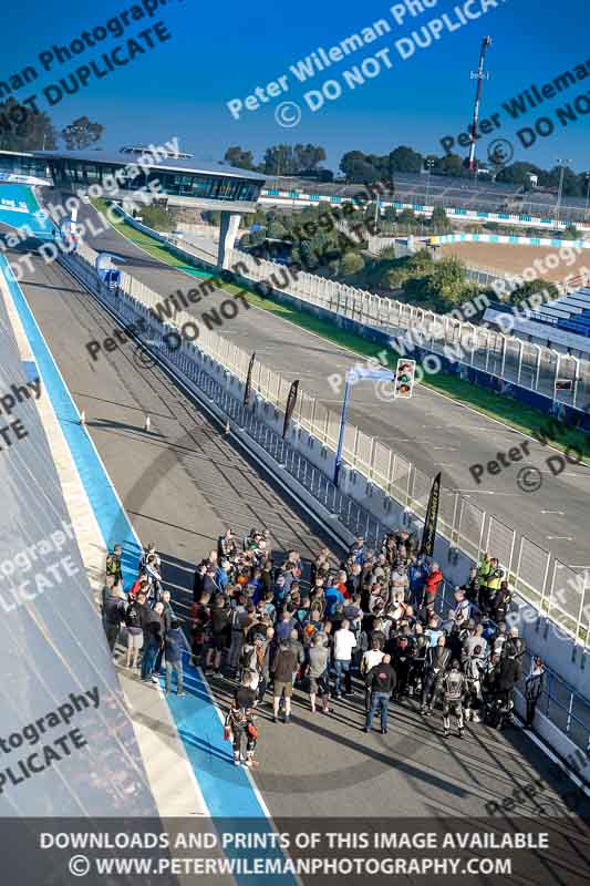 25 to 27th november 2017;Jerez;event digital images;motorbikes;no limits;peter wileman photography;trackday;trackday digital images